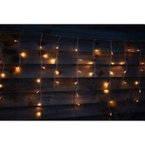 720 LED Timer Icicle String Christmas Lights - Warm White £37.50