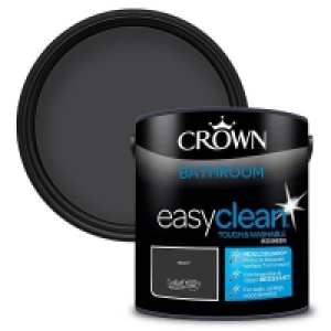 Crown Easyclean Bathroom Paint Rebel 2.5 L £25.00