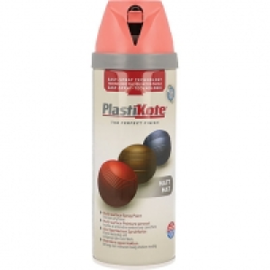 Plastikote Multi-surface Spray Paint - Matt Dusty Coral 400m