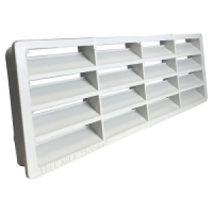 Manrose Slimline PVC Air Brick - White £8.25