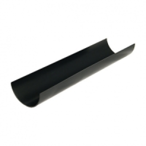 FloPlast 76mm Miniflo Gutter 2m - Black £5.20
