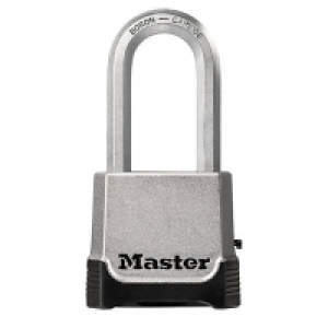 Wickes  Master Lock Excell 4 Digit Combination with Key Override Pad