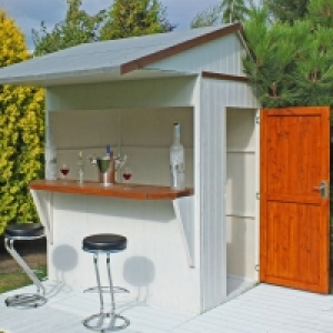 Shire Garden Bar & Storage Shed &pound;929.00