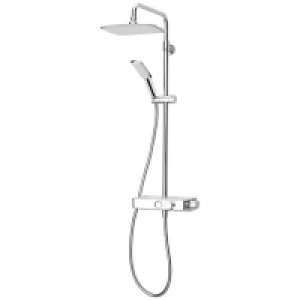 Triton Push Button Mixer Shower - Chrome
