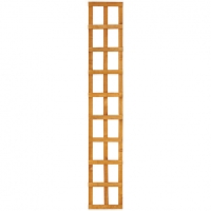 Forest Garden Fence Top Trellis Square Lattice 1.83m X 300mm