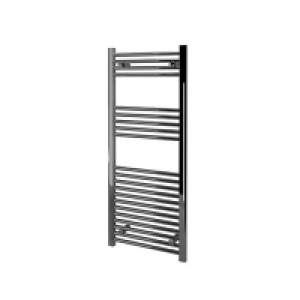 Wickes  Kudox Straight Towel Radiator - Chrome 500 x 1200 mm