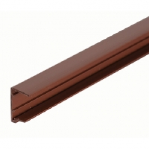 Wickes  25mm PVC Sheet Closure - Brown 3.5m