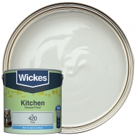 Wickes  Wickes Putty - No. 420 Kitchen Matt Emulsion Paint - 2.5L