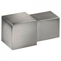 Wickes  Homelux 12mm Square Stainless Steel Corners