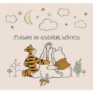 Winnie The Pooh Friends Forever Wall Mural - 3m X 2.8m