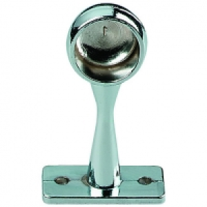 Wickes End Rail Bracket - 19mm Chrome Pack of 2 £5.50
