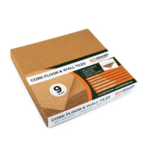 QDStores  9 Pack Boulder Developments Cork Tiles