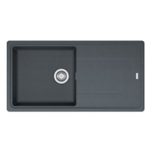 Franke Titan 1 Bowl Composite Kitchen Sink - Graphite Grey