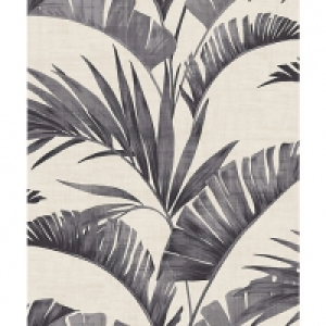 Arthouse Banana Palm Charcoal Wallpaper 10.05m x 53cm £15.00