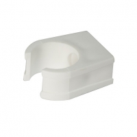Wickes  FloPlast OS16W Overflow System Pipe Clip - White 21.5mm Pack