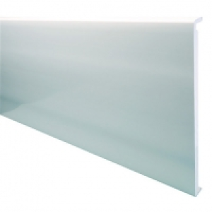 Wickes PVCu White Box End Board 18 x 450 x 1250mm £40.00