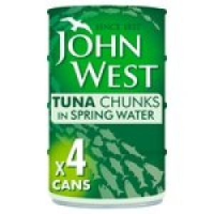 John West Tuna Chunks in Spring Water £3.89