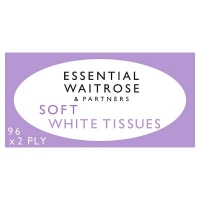 Waitrose  Essential Soft White Tissues