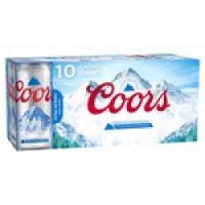 Coors £10.00