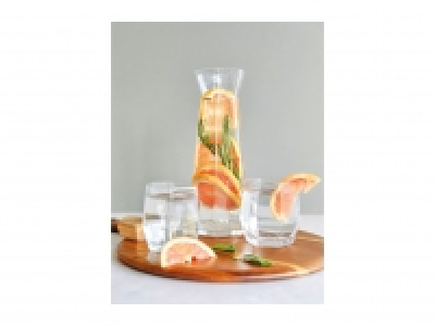 Set of Geo Carafe and 2 Tumblers