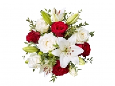 Christmas Rose & Lily Bouquet