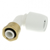 Wickes  Hep2O HD27/15WS Bent Tap Connector - 1/2in x 15mm
