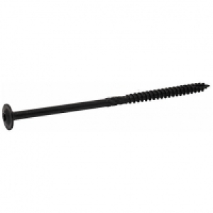 Wickes  Wickes Timber Drive Tx Washer Head Black Screw - 7x100mm Pac