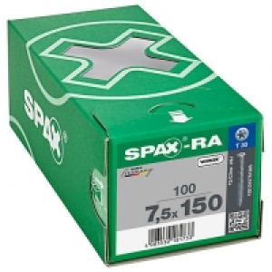 Spax T-star Wirox Frame Anchor 7.5x150mm Pack Of 100 £46.00