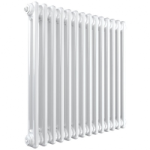 Henrad 2 Column Classic Designer Radiator - White 600 x 858  £220.00