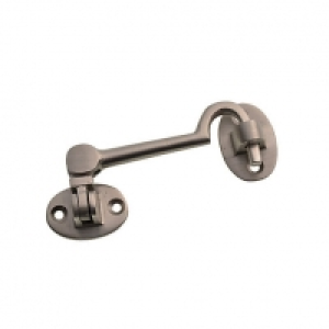 Wickes Cabin Hook - Satin Nickel 100mm