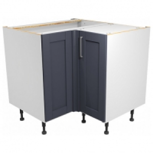 Ohio Navy Shaker Corner Base Unit - 925mm £187.00