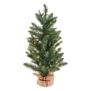 Yes 2ft Pre-lit Tabletop Christmas Tree (Battery Operated)