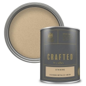CRAFTED&acirc;&cent; by Crown Lustrous Metallic Interior Wall and Wood  &pound;20.00