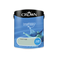 Homebase Crown Crown Standard Matt Emulsion - Duck Egg - 5L