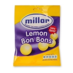 MILLAR LEMON BON BONS 150g £1.25