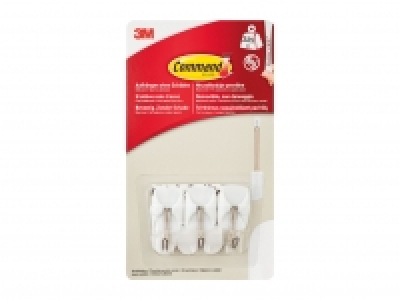 3M Command Hooks or Strips
