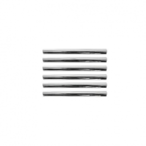 Wickes  Wickes T Bar Door Handle - Polished Chrome 135mm Pack of 6