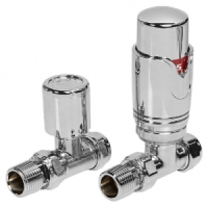 Wickes Chrome Themostatic Radiator Valve