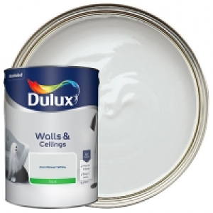 Dulux Silk Emulsion Paint - Cornflower White - 5L £26.00