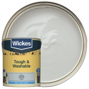 Wickes Tough & Washable Matt Emulsion Paint - No. 205 Nickel £24.00
