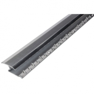 Vitrex Carpet To Laminate Joint Trim Silver - 1.8m