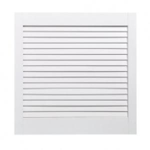 Wickes White Closed Internal Louvre Door - 610mm x 610mm