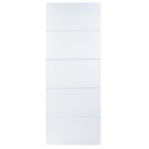 Wickes  Wickes Halifax White Smooth Moulded Primed 5 Panel Internal 