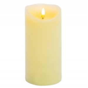 Premier Flickabright Battery Operated Wax Candle with Timer  £6.99