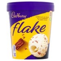 Morrisons  Cadbury Flake Ice Cream Tub