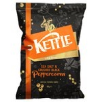 Morrisons  Kettle Chips Sea Salt & Crushed Black Pepper Crisps