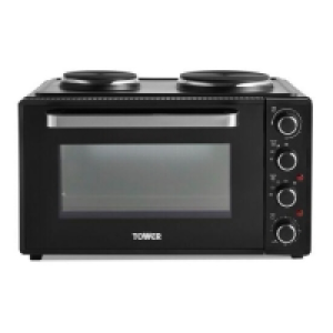 Tower DYT14045 42L Mini Oven with Hobs and Rotisserie Functi £124.99