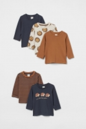 5-pack cotton tops £9.00