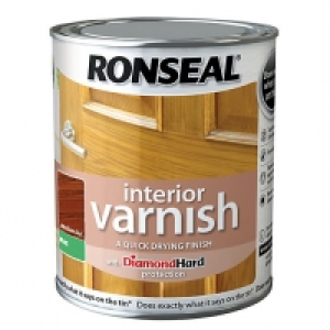 Ronseal Interior Varnish - Matt Medium Oak 750ml £20.00