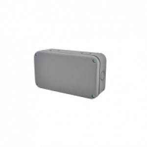 Masterplug Exterior Medium Junction Box - Grey £5.50